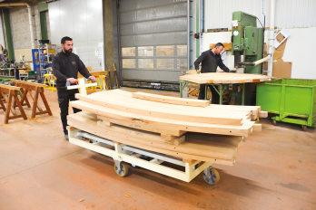 IDEC EZ WHEEL AWD 150 inter workshop motorized trolley