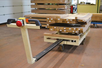 IDEC EZ WHEEL AWD 150 motorized trolley telescopic arm