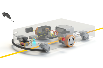 IDEC EZ WHEEL SWD 150 AGV line guided