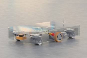 La compacité de la motorisation avec sécurité intégrée permet une grande liberté d'intégration