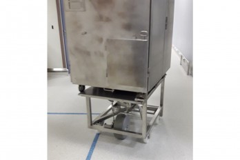 Edelstahlbehälter für die pharmazeutische Umgebung mit elektrischem Rad von ez-Wheel® Serie 300M