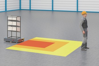 The integrated safety functions allow risk anticipation