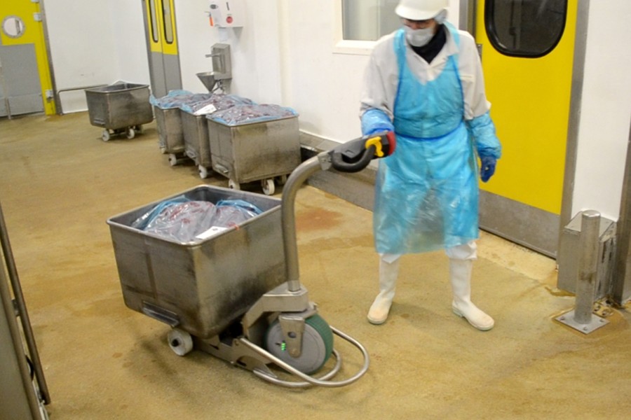 realisation serie 300 Ladungsträger für die Lebensmittelindustrie