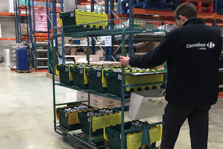 realisation AWD 160 chariot de preparation de commande